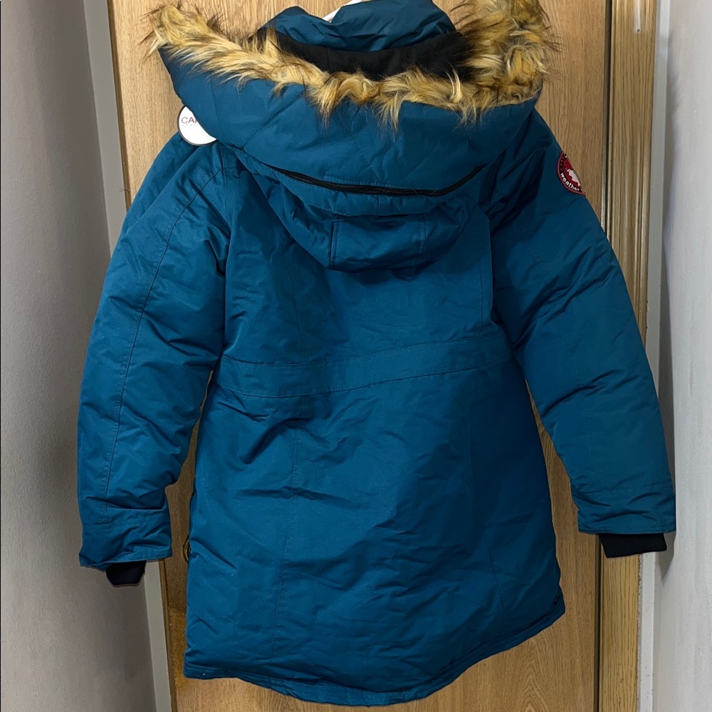 Women's Winter Puffer Jacket - Heavyweight Long Length - Picture 2 of 11